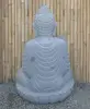  Product image 6 of the product “Seated Buddha made of Riverstone in Abhaya Position - gesture of fearlessness, H.100 cm, natural. ”